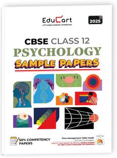 Educart CBSE Sample Question Papers Class 12 Psychology Book (For 2025 Exam)