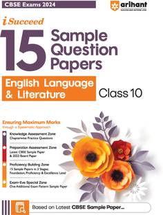 Arihant CBSE Sample Question Paper Class 10 English Language & Literature Book For 2024 Board Exam
