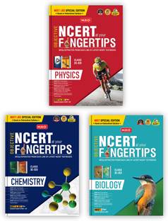 MTG Objective NCERT at your FINGERTIPS For NEET - Physics, Chemistry, Biology (Set of 3 Books) | NCERT NEET Trend Indicator | NEET Books (Based on NMC NEET Rationalised Syllabus - Latest & Revised Edition 2024-2025)