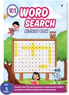 101 Word Search Activity Book for Kids | Large Grid, Word Search Puzzles for Clever Children | Mind Teasers | Early Learning - English Activity Book | Attractive Illustrations | 5+ Years  - Word Search Book For Kids Ages 5-8 Educational Word Search Activity Book For Children. Fun Word Search Puzzle Book With Brain Games For Kids. Challenging Search And Find Puzzles For Children