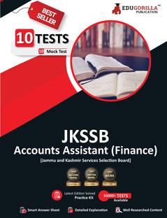 JKSSB Accounts Assistant (Finance) Recruitment Exam  - 10 Full-length Mock Tests (1200+ Solved Questions) | Free Access to Online Tests