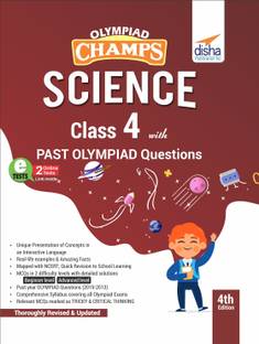 Olympiad Champs Science Class 4 with Past Olympiad Questions 4th Edition