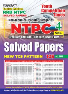 RRB NTPC Vol-4 (English Medium) Solved Papers 2024-25