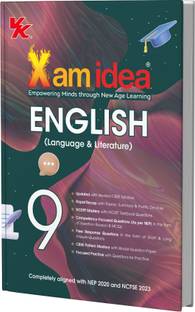 Xam idea Class 9 English (Language & Literature) | Latest CBSE Syllabus| NEP 2020 & NCFSE 2023 Aligned | With Competency-Focused & Free Response Qs | Self-Assessment Tests