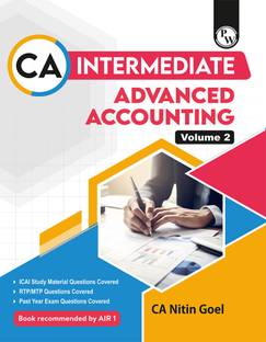 PW CA Intermediate Group 2 Advanced Accounting By CA Nitin Goel For May 2025 Exams
