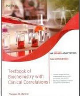 Textbook Of Biochemistry With Clinical Correlations 7ed An Indian Adaptation