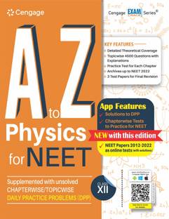 A to Z Physics for NEET: Class XII (Book + DPP) with Free Online Assessments and Digital Content 2023