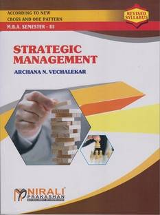 STRATEGIC MANAGEMENT - MBA - Semester 3 - As per SPPU (Pune University) 2020 CBCS Pattern