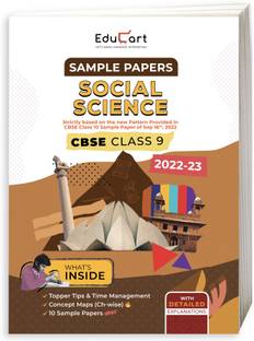 Educart CBSE Class 9 Sample Paper 2022 SOCIAL SCIENCE (With Detailed Explanation and New Pattern Questions for 2022-23 Exam)