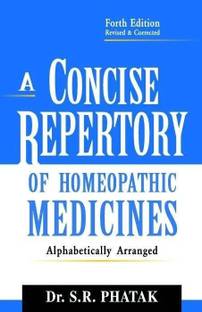 Concise Repertory of Homeopathic Medicines