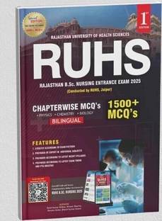 RUHS B.Sc. Nursing Entrance Exam 2025 – Chapterwise MCQs Guide