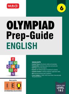 MTG Olympiad Prep-Guide Class 6 English (IEO) - Detailed Theory, IEO Topicwise Previous Years Questions with Self Test For SOF 2025-26 Exam