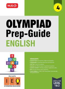MTG Olympiad Prep-Guide Class 4 English (IEO) - Detailed Theory, IEO Topicwise Previous Years Questions with Self Test For SOF 2025-26 Exam