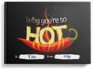 Why You're So Hot | Fill-in-the-blank Gift Journal for Couples | Occasions: Just Because, Wedding & Couples Anniversaries, Birthday, Valentines Day | SoulScripted Books