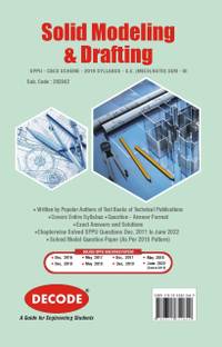 Solid Modeling and Drafting for SPPU 19 Course (SE - III - Mech. - 202042) (Decode)