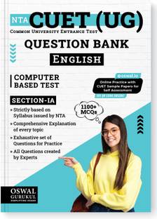 Oswal - Gurukul NTA CUET (UG) English Question Bank for Exam 2023 : 1100+ MCQs, Comprehensive Explanations of Topics, Practice Questions, Common University Entrance Test Computer Based
