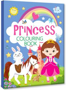 Princess Colouring Book 64pp - 2 (Edition01)