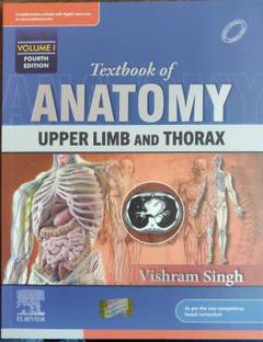 Textbook of Anatomy: Upper Limb and Thorax Vol I by Vishram Singh, Elsevier 4th Edition 2023