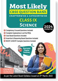 Most Likely Cbse Question Bank - Science for 2024 Examination Class Ix