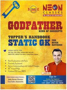 Static G.K. (English) Godfather Topper's Handbook by Neon Classes for All Exams