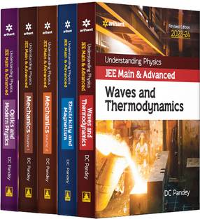 Arihant Understanding Physics For JEE Main & Advanced Waves and Thermodynamics (Set of 5 Books)