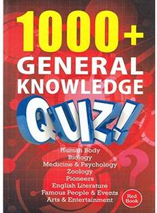 1000+ General Knowledge Quiz Red Book