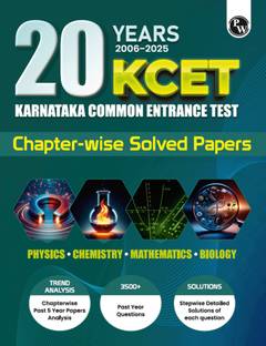 PW 20 Years Karnataka CET Chapterwise Solved Papers (2006-2025) | PCMB KCET PYQ