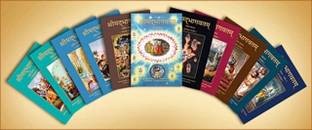 Srimad-Bhagavatam: Bhagavata Purana (18 Vol. Set) (Hindi)