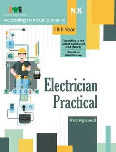 Neelkanth - Electrician Practical (I & II Year) - English NSQF Level - 4 ITI Book