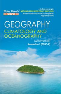 NEP Geography Climatology and Oceanography (With Practical)  - B. A. 2nd Sem (MJC-2) 1 Edition