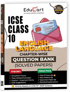 Educart Icse 10 Icse English Language Question Bank