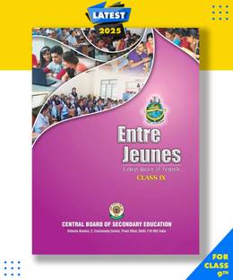 Entre Jeunes French Book NCERT/CBSE Class 9 Paperback, CBSC|New Latest Edition For 2025-2026