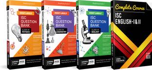 Gurukul By Oswal Most Likely ISC Science Stream PCBE Question Bank Class 12 Bundles (Set of 4) : Physics, Chemistry, Biology, & English I & II for Exam 2026