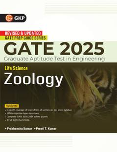 GKP GATE 2025 : Life Science - Zoology - Guide(Includes Solved papers of 2016-2024)