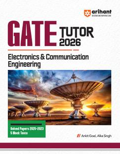 Arihant GATE TUTOR Study Guide for Electronics & Communication Engineering Exam 2026 | Fully Revised Edition with Gate Solved Papers (2025-2023) and 5 Mock Tests