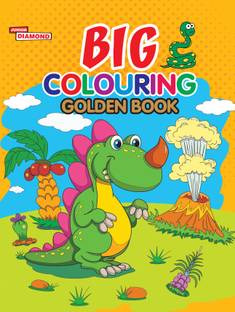 Big Colouring Golden Book for 5 to 9 Years Old Kids| Fun Activity and Colouring Book for Children