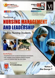 TEXTBOOK OF NURSING MANAGMENT AND LEADERSHIP FOR BSC NURSING II