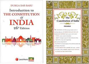 Introduction to the Constitution of India+ Preamble of India (Combo of 2)