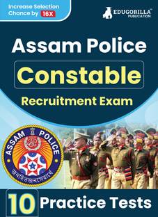 Assam Police Constable Recruitment Exam Book  - 2024 (Hindi Edition) - 8 Mock Tests and 6 Sectional Tests (1000 Solved MCQ) with Free Access to Online Tests