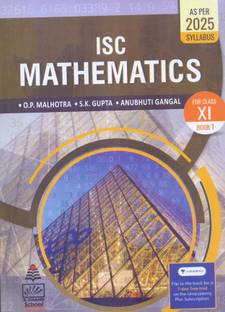 Isc Mathematics Book I(for Class-Xi) 2025 syllabus