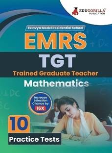 EMRS TGT Mathematics Exam Book | Eklavya Model Residential School Trained Graduate Teacher  - 10 Practice Tests (1500 Solved Questions) with Free Access To Online Tests