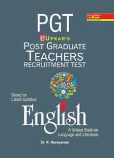 Post Graduate Teachers (PGT) Recruitment Test English