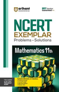 Arihant NCERT Exemplar Mathematics 11th Problems & Solutions with Exclusive Elements Thinking Process, Concept Insight, Mistake Alert