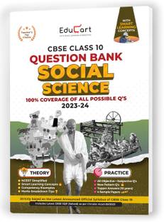 (OLD) Educart CBSE Class 10 SOCIAL SCIENCE Question Bank 2023-24 (NCERT based reference book 2024)  - Class 10 Question Bank 2024