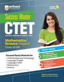 CTET Success Master Mathematics & Science Paper 2 for Class 6 to 8
