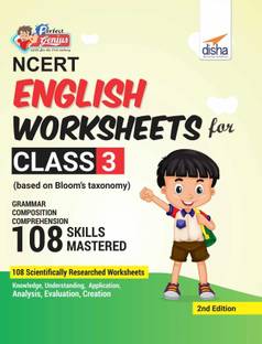 Disha Perfect Genius NCERT English Worksheets for Class 3 (based on Bloom's taxonomy) 2nd Edition