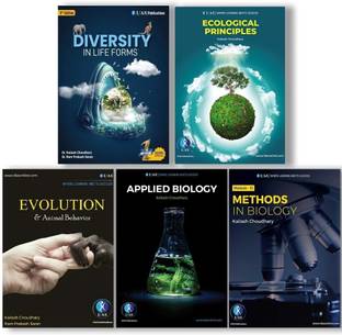 CSIR NET Life Science  - Diversity in Life Forms, Ecological Principle, Evolutions, Applied Biology, Methods In Biology Theory Books | [Set of 5 Books] - 2025 | Best Life Science Study Material Complete Theory Practice For CSIR NET, GATE, DBT & JRF | Two Brothers Publications