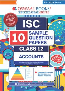Oswaal Isc | 10 Sample Question Papers | Class 12 | Accounts