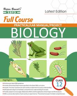 Lab. Manual Biology  - Class 12 | Latest Edition for Board Examinations 2025-26 | Complete Study Course | NCERT | CBSE Board | State Board Exam Book | School Textbook | Exam Preparations Book 2025-26 | Competitive Exam Books 1 Edition
