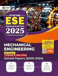 GKP UPSC ESE 2025 Mechanical Engineering Solved Papers 2000-2024| Chapter-wise Solved Papers (2000–2024) | Chapter-wise & Year-wise | Previous Year Questions with Solutions